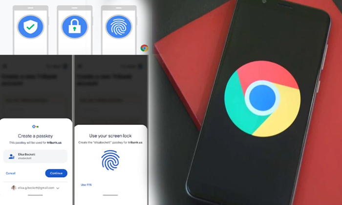  Google Introduces Passwordless Login Passkey For Android Chrome Users Details, G-TeluguStop.com