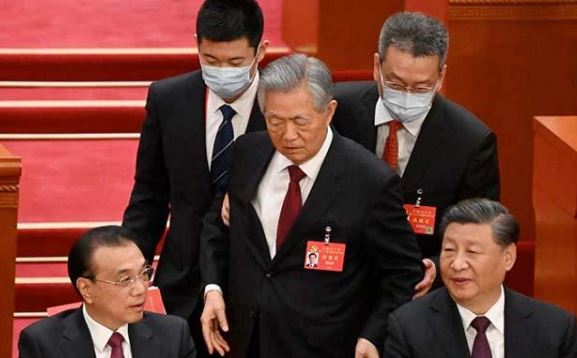  Unexpected Event In Chinese Communist Party Congress-TeluguStop.com