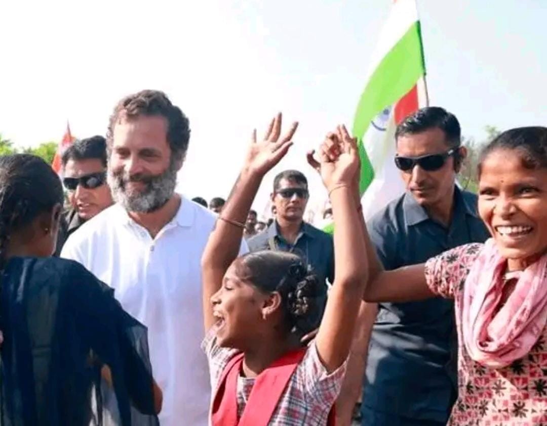  Rahul's March Started In Mahbub Nagar-TeluguStop.com