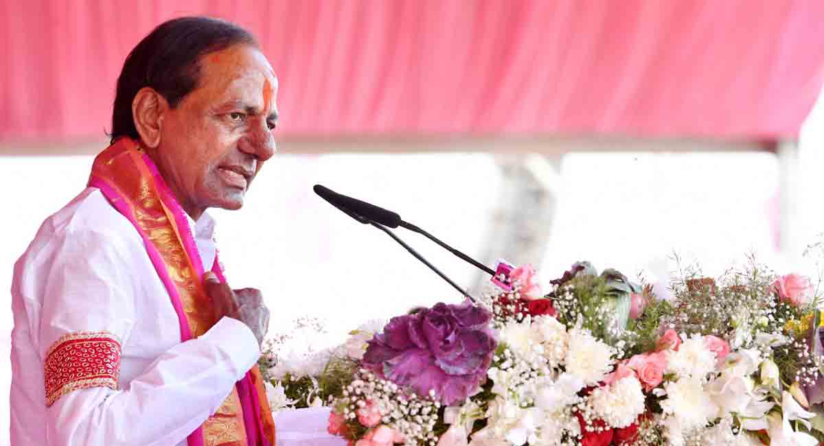  Cm Kcr's Visit To Warangal District-TeluguStop.com