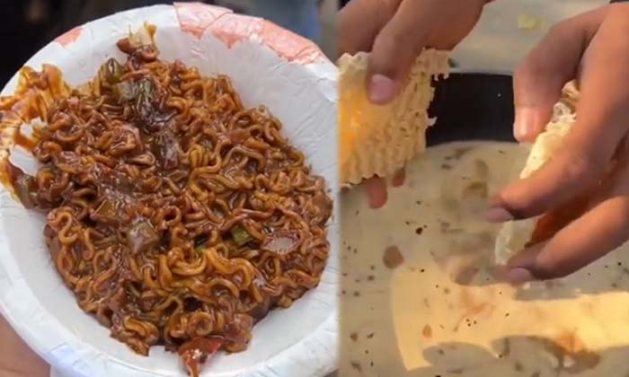  Have You Ever Tried Maggi Like This ,maggie, Viral Latest, News Viral, Latest Ne-TeluguStop.com