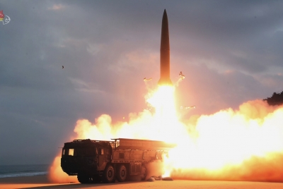 N.korea Fires 2 Ballistic Missiles: Seoul (ld) N.korea Fires 2 Ballistic Missiles: Seoul (ld)-TeluguStop.com