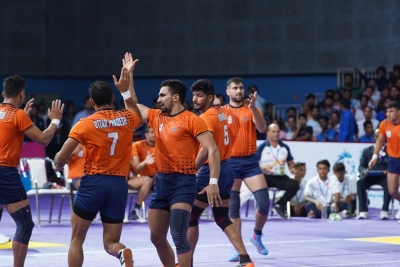  National Games: Pkl Star Rahul Chaudhari's Fantastic Performance Helps Uttar Pra-TeluguStop.com