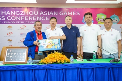  Overseas Hangzhou Asian Games Fun Run Kicks Off In Cambodian Capital-TeluguStop.com