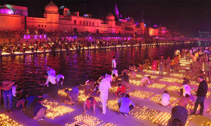 Telugu Diyas, Ayodhya, Diwali, Diwali Festival, Narendra Modi, Pm Modi, Sarayu R