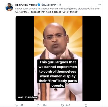 Director Rgv Sensational Tweets On Garikapati Director Rgv Sensational Tweets On Garikapati-TeluguStop.com