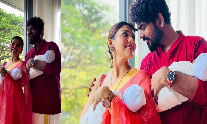 Nayantaras Couple Wished Diwali To Their Fans With Their Children , Nayantara Co Nayantaras Couple Wished Diwali To Their Fans With Their Children , Nayantara Co-TeluguStop.com