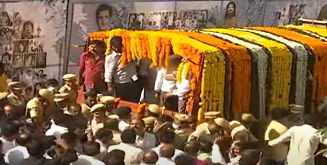  Superstar Krishna's Final Journey Begins-TeluguStop.com