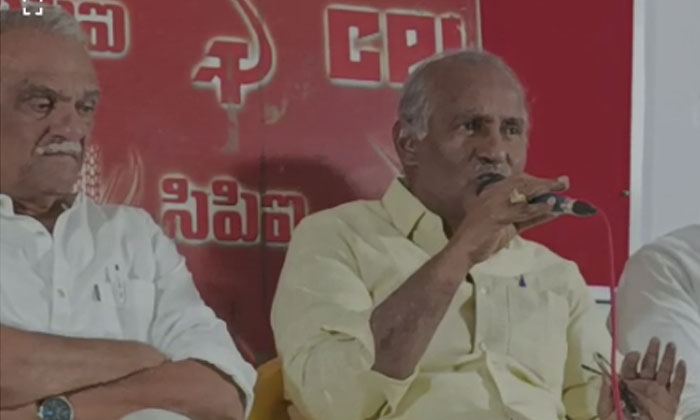  Ed And Cbi Are Being Lured Into The Party Cpi State Secretary K Sambasivara-TeluguStop.com