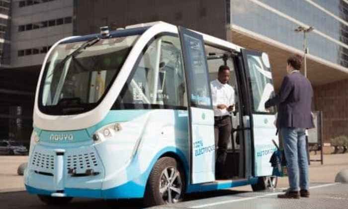  French Start-up Navya Self-driving Electrically Powered Shuttle Buses,electrical-TeluguStop.com