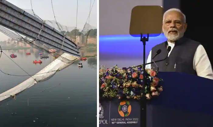  Gujarat Cable Bridge Incident Is A Big Shock For Modi On Twitter ,gujarat Cable-TeluguStop.com