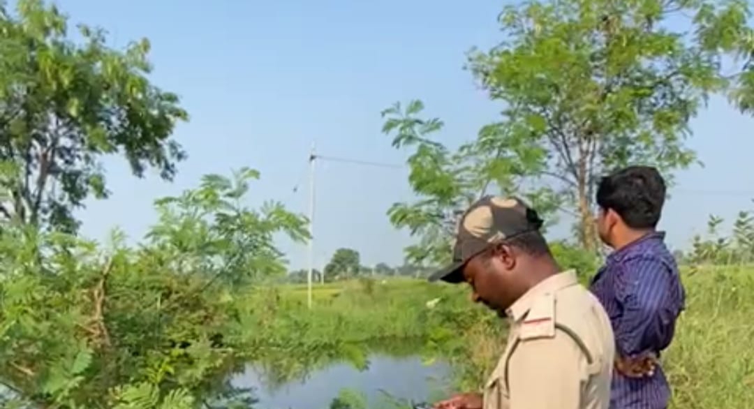  Crocodile Stirs In Farm Well-TeluguStop.com