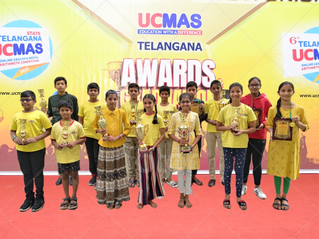  Student's Talent In Ucmas Abacus-TeluguStop.com