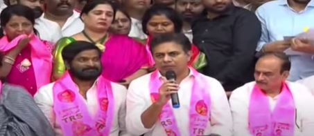  Title For Development And Self Respect.. Minister Ktr-TeluguStop.com