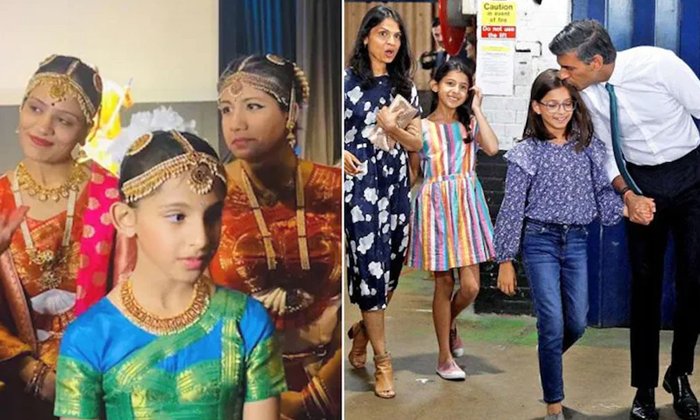  Uk Pm Rishi Sunak’s Daughter Anoushka Sunak Performed Kuchipudi Dance , Kuchip-TeluguStop.com