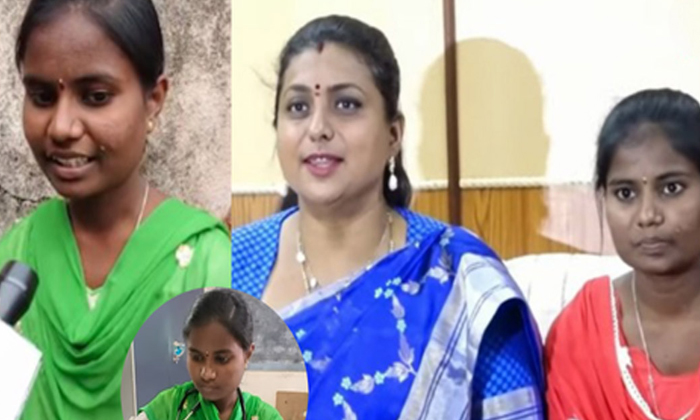  Roja Adopted Daughter Is Going To Be A Doctor Roja Expressed Happiness , Roja, D-TeluguStop.com