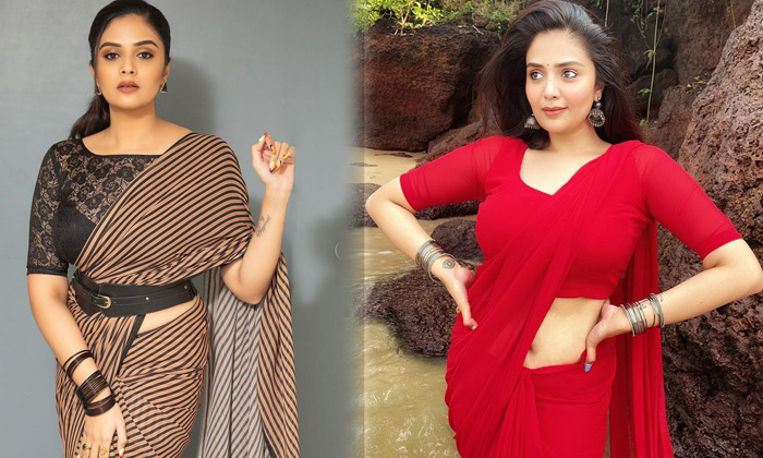 Tollywood Hot Actress sreemukhi Slays With This Pictures  - Crazyuncles Raamulamma Sreemukhi High Resolution Photo