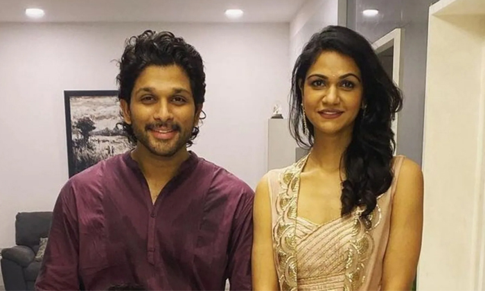  Allu Arjun Wife Allu Sneha Reddy Interesting Update Details, Allu Arjun, Allu Sn-TeluguStop.com