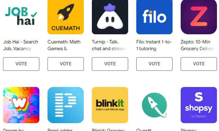  Vote For Your Favorite App On The Google Play Store In 2022 Google Play Store, A-TeluguStop.com