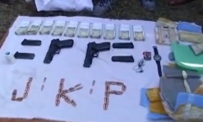  Arms, Ammunition Dropped By Drone Recovered In J&k's Samba-TeluguStop.com