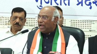  Bjp Campaigning On Communal Lines, Says Kharge In Gujarat-TeluguStop.com