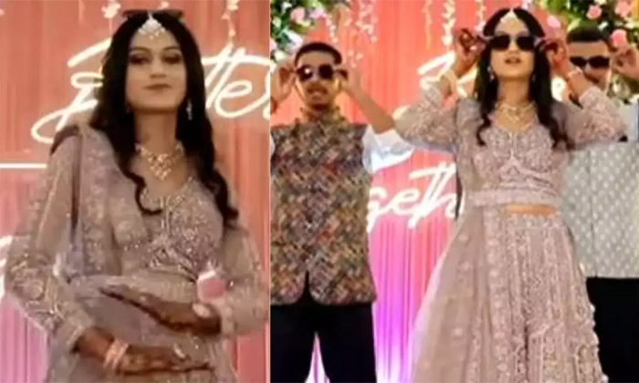 Bride Amazing Dance Steps For Bollywood Song Video Viral Details, Bride Dance St Bride Amazing Dance Steps For Bollywood Song Video Viral Details, Bride Dance St-TeluguStop.com