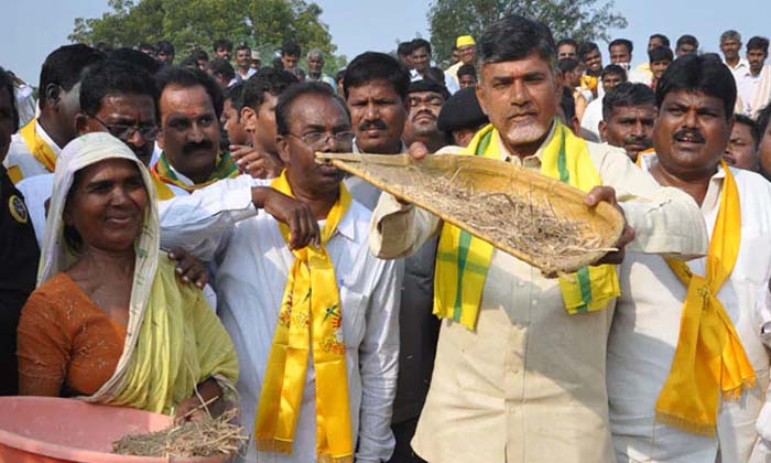  Farmers Problems Have Once Again Come To The Fore With Tdp Struggle , Tdp , Tdp-TeluguStop.com