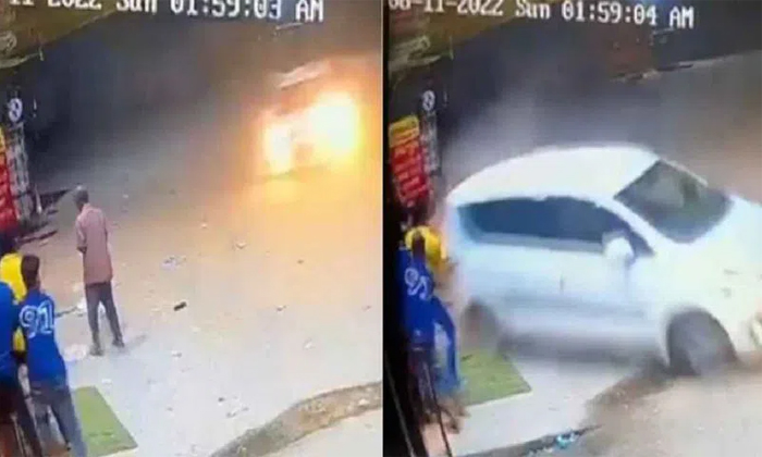  Driving Drunk And Reckless Killed A Man In Gurugram Video Viral Details, Car Stu-TeluguStop.com
