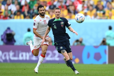  Fifa World Cup: Australia Keep Their Hopes Alive With 1-0 Win Over Tunisia-TeluguStop.com