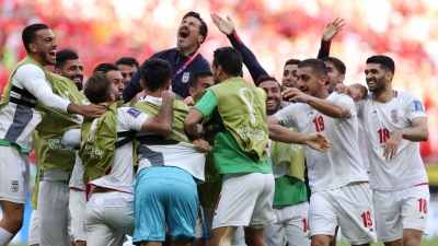  Fifa World Cup: Stoppage Time Goals Help Iran Defeat Wales 2-0 (ld)-TeluguStop.com