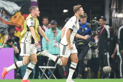  Fullkrug's Strike Helps Germany To 1-1 Draw With Spain, Qualifying Hopes Alive-TeluguStop.com