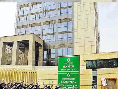  Greater Noida Authority Cancels Land Allotment Of Parsvnath Developer Over Non-p-TeluguStop.com