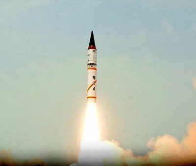  India Successfully Test Fires Intermediate-range Ballistic Missile Agni-3-TeluguStop.com