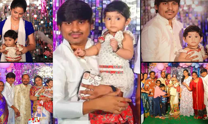  Jabardasth Rakesh Latest Pics With His Brothers Daughter Birthday Pics Viral Det-TeluguStop.com