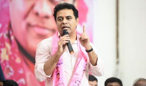 Minister Ktr Counters Rahul Gandhi's Comments Minister Ktr Counters Rahul Gandhi's Comments-TeluguStop.com