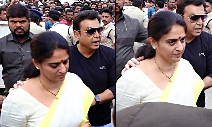  Naresh And Pavitra Lokesh Together At Padmalaya Studios , Naresh , Pavitra Loke-TeluguStop.com