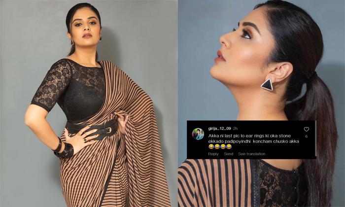 Telugu Sreemukhi, Sreemukhi Ear, Tollywood-Movie Telugu Sreemukhi, Sreemukhi Ear, Tollywood-Movie