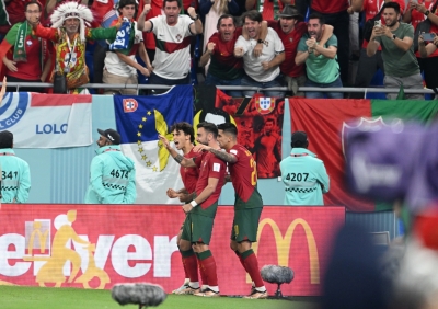  Portugal Joins Brazil, France Into Knockouts Stage Of World Cup-TeluguStop.com