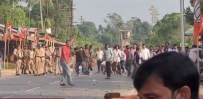  Tripura: 1 Killed, 30 Injured In Bjp-cpi-m Clash-TeluguStop.com