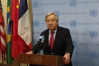  Un Chief Saddened By Death Of Former Peacemaker-TeluguStop.com