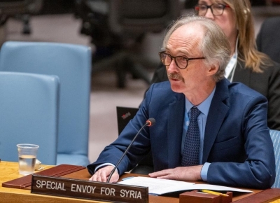  Un Envoy Warns Of Dangerous Escalation In Syria-TeluguStop.com