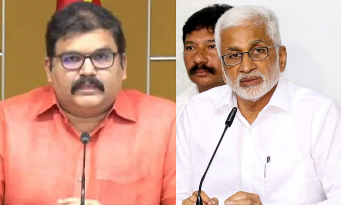  Ycp Mp Vijayasai Reddy Satirical Comments On Tdp Leader Pattabhi Details, Tdp, T-TeluguStop.com