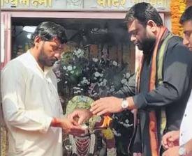  Mla Rohit Reddy For Bhagyalakshmi Temple Today-TeluguStop.com