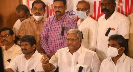 Committee Of Ministers Meeting With Ap Trade Unions-TeluguStop.com
