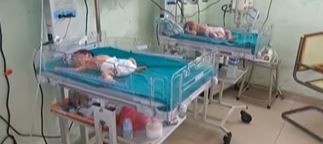  Controversy Of Manipulation Of Babies In Manchyryala Hospital-TeluguStop.com