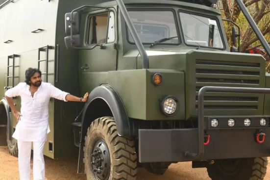  Pooja To Varahi Vehicle Of Janasena In New Year..!-TeluguStop.com