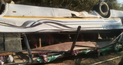  9 Including 8 Students Killed As School Bus Overturns In Manipur (ld)-TeluguStop.com