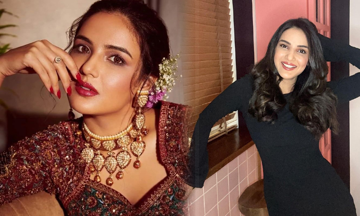 Actress Jasmin Bhasin Hot And Spicy Look Images Are Winning The Social Media-telugu Actress Photos Actress Jasmin Bhasin High Resolution Photo