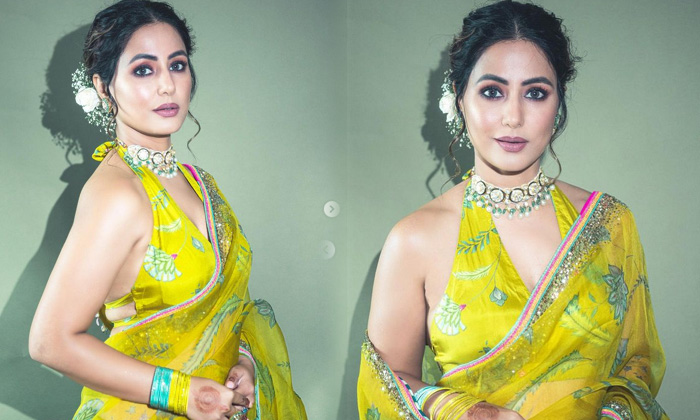 Bollywood Heroine Hina Khan Adorable Stylish Looks-telugu Trending Latest News Updates Bollywood Heroine Hina Khan Adora High Resolution Photo