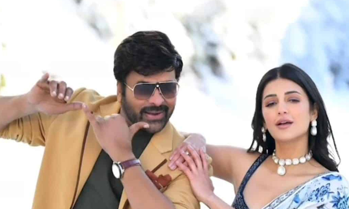  Chiranjeevi's Waltiar Veerayya Second Single Released , Waltair Veerayya, Megast-TeluguStop.com